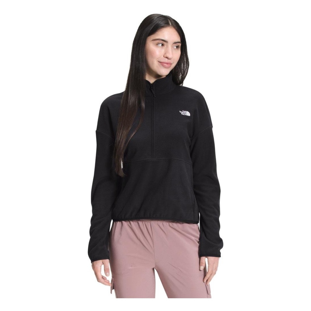 The North Face TKA Crop Fleece Zip Up- Women’s